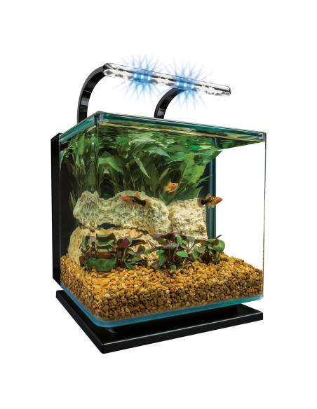 Acuario Marineland Contour 3 de 11.36 L con LED