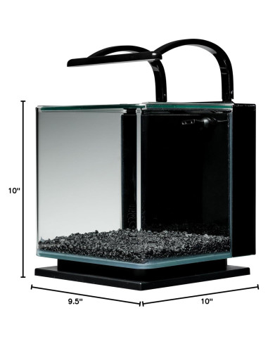 Acuario Marineland Contour 3 de 11.36 L con LED