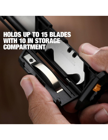 Cuchillo Utility ToughBuilt TB-H4S2-03 con 2 Cargadores