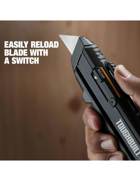 Cuchillo Utility ToughBuilt TB-H4S2-03 con 2 Cargadores