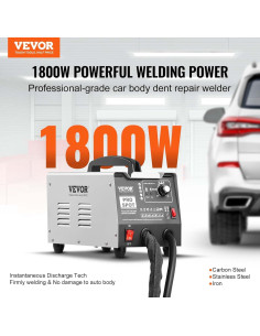 Kit de Reparación de Abolladuras VEVOR 220V 1800W 7 Modos 2