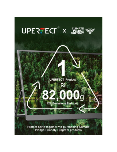 Monitor Portátil UPERFECT 18.5" FHD 120Hz FreeSync IPS