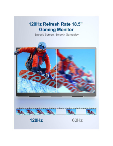 Monitor Portátil UPERFECT 18.5" FHD 120Hz FreeSync IPS