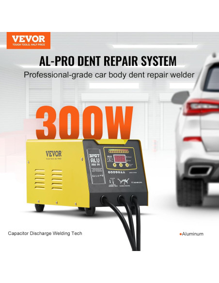 Extractor de Abolladuras VEVOR 300W con Pistola de Calor