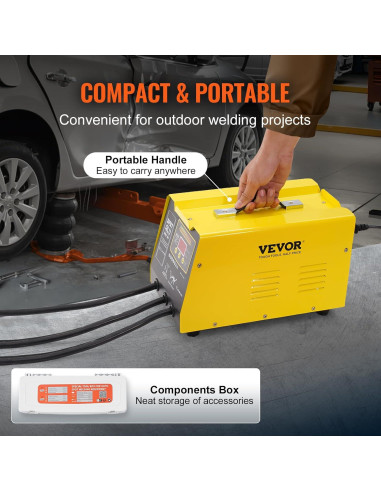 Extractor de Abolladuras VEVOR 300W con Pistola de Calor