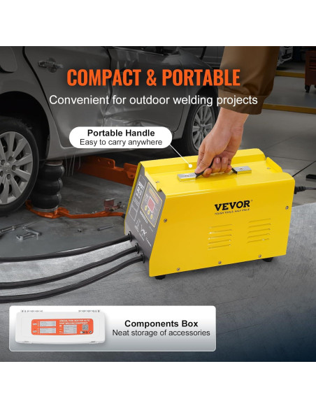 Extractor de Abolladuras VEVOR 300W con Pistola de Calor