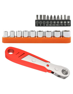 Llave de Carraca LUEXBOX 10.80 cm con Puntas Hexagonales