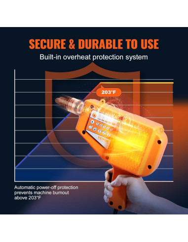 Kit Extractor de Abolladuras VEVOR 800W 5 Modos Herramientas