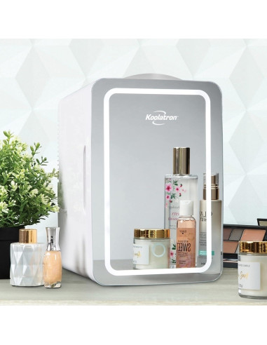 Refrigerador de Cosméticos Koolatron COSM6 6L con Espejo LED