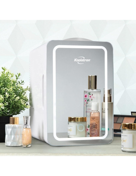 Refrigerador de Cosméticos Koolatron COSM6 6L con Espejo LED