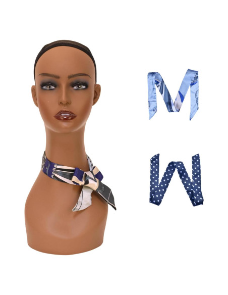 Cabeza de Maniquí Femenina Lightmay 43 cm para Pelucas y Accesorios