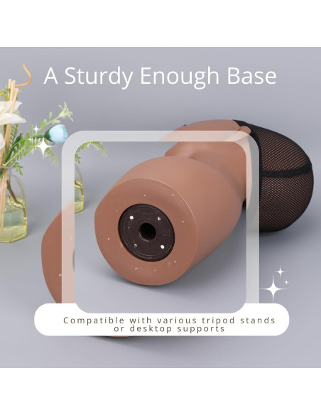 Cabeza de Maniquí Femenina Lightmay 43 cm para Pelucas y Accesorios