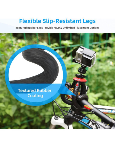 Trípode Mini NexiGo Flexible para Cámara y Teléfono