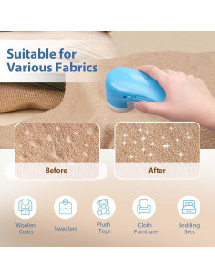 Raspador de tela Tiptop Home MM eléctrico recargable USB 2