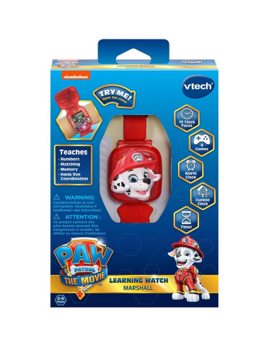 Reloj de Aprendizaje VTech PAW Patrol Marshall 3-6 años