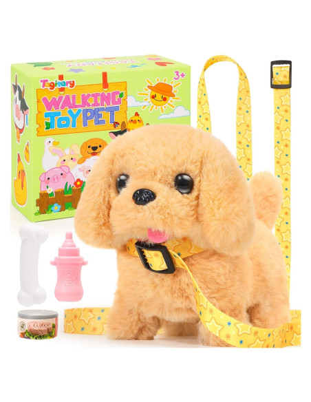 Juguete de Peluche Tagitary Perro Caminante Interactivo 16cm