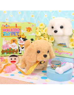 Juguete de Peluche Tagitary Perro Caminante Interactivo 16cm 2