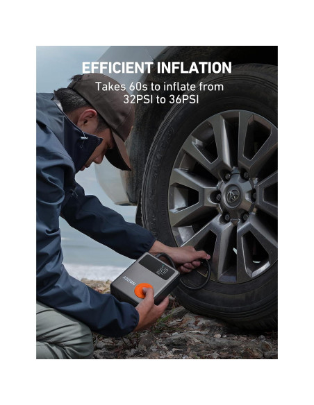 Arrancador de Coche AstroAI DK-MF139 1750A con Compresor 150PSI