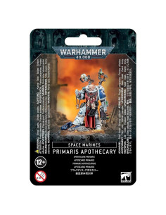 Apotecario Primaris Games Workshop Warhammer 40k 5x4x1cm