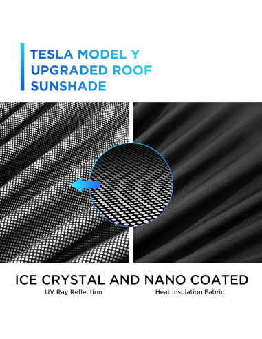 Sombrilla Plegable para Ventana Tesla Model Y 2016-2023