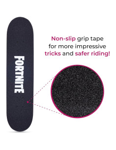 Patineta Fortnite Voyager 31" con agarre y rodamientos ABEC-5 2