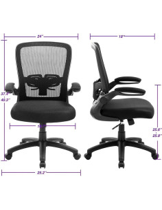 Silla de Oficina Ergonómica ANACCI ZLHECTO Ajustable 136kg 2