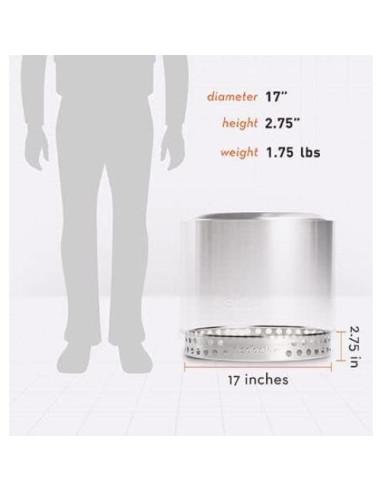 Soporte para Fogata Solo Stove Bonfire - Acero Inoxidable