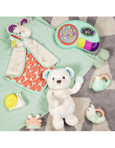 Manta de Seguridad B. toys Conejito Suave 31.75x20.96cm