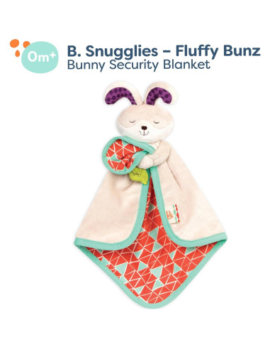 Manta de Seguridad B. toys Conejito Suave 31.75x20.96cm