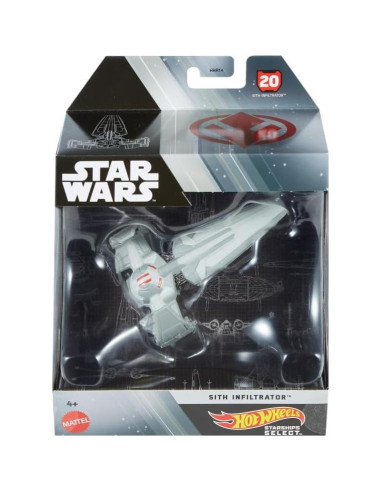 Hot Wheels Star Wars Sith Infiltrator Diecast 12 cm