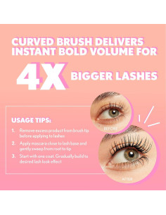 Máscara 3D CoverGirl Negro Intenso, Cera Lifting, 24h 2