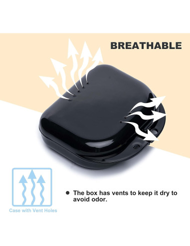 Estuche para Retenedores BOOMIBOO 4 Pcs Ventilación Colores