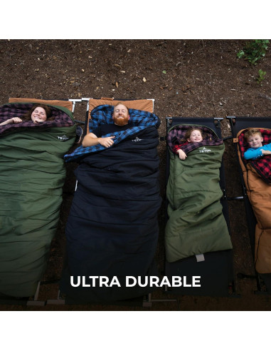 Saco de dormir TETON Sports Bridger -6C para acampar