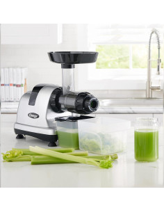 Extractor de Jugo Masticador Omega MM900HDS 200W Plata 2