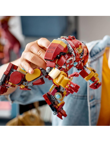 LEGO Marvel Hulkbuster Batalla de Wakanda 76247, 4 Minifiguras