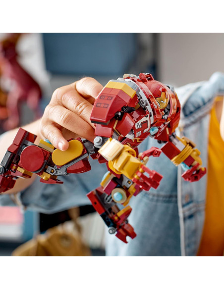 LEGO Marvel Hulkbuster Batalla de Wakanda 76247, 4 Minifiguras