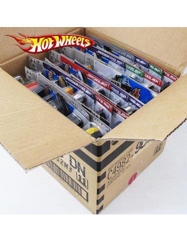Lote 50 coches Hot Wheels metal 1:64 colección variada