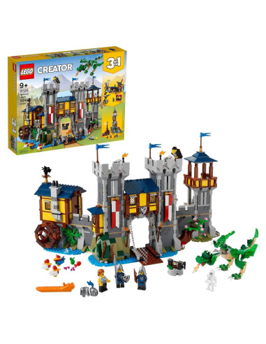 LEGO Creator Castillo Medieval 3 en 1 31120 1426 Piezas