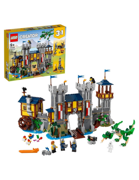 LEGO Creator Castillo Medieval 3 en 1 31120 1426 Piezas