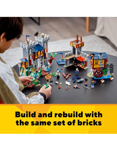 LEGO Creator Castillo Medieval 3 en 1 31120 1426 Piezas