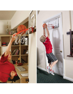 Aro de Baloncesto Mini AOKESI con 2 Pelotas - 25.4 cm 2