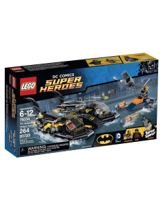LEGO Super Héroes Batboat 76034 con Batman y Robin