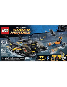 LEGO Super Héroes Batboat 76034 con Batman y Robin 2