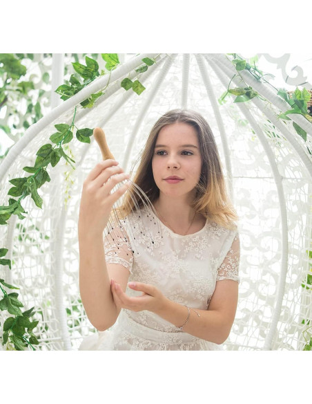 Masajeador de Cabeza USAGA 32 Púas Mango de Madera