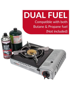 Estufa de Campamento Grill Boss 90057 Doble Combustible 0.23 kg 2