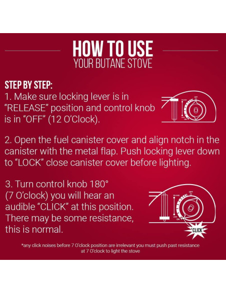 Estufa de Campamento Grill Boss 90057 Doble Combustible 0.23 kg