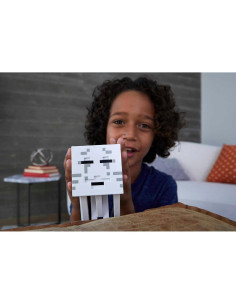 Figura Ghast Mattel Minecraft con 10 Discos Lanzadores 2