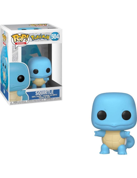Funko Pop Pokémon Squirtle Figura de Vinilo Coleccionable