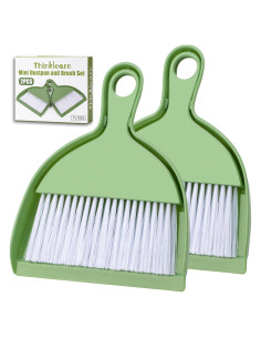 Juego de Escoba y Recogedor ThinkLearn Verde 2 Piezas