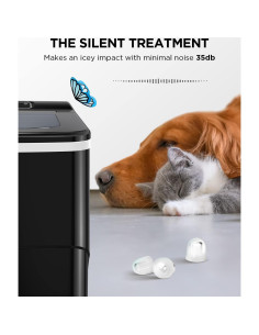 Máquina de Hielo Silonn WSIM02B-4 11,79 kg 2 Tamaños 2